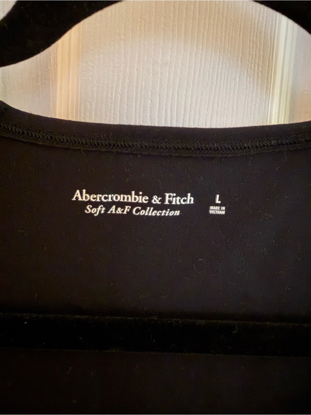 Abercrombie & Fitch Black Long-Sleeve Keyhole Tie Front Bodysuit - Picture 3 of 5